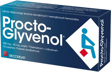 Procto-Glyvenol czopki 10 sztuk