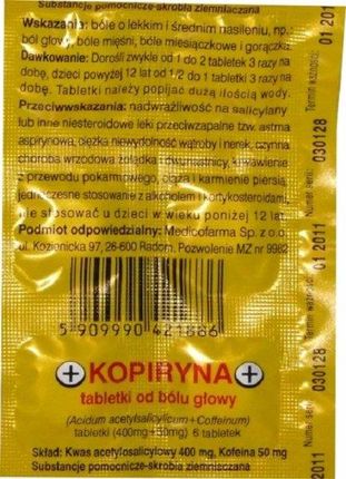Kopiryna - 6 tabletek