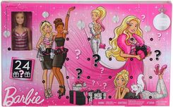Lalka Barbie Kalendarz Adwentowy z lalką i akcesoriami GFF61 - zdjęcie 1