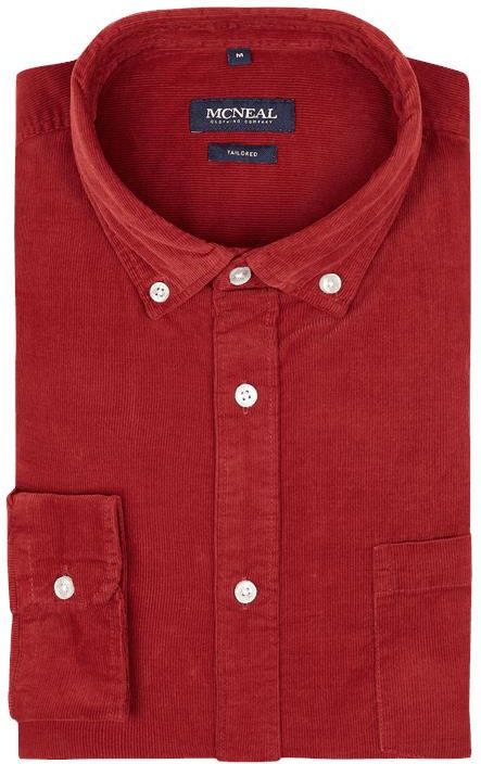 MCNEAL Koszula sztruksowa o kroju slim fit z bawełny Ceny Koszula sztruksowa o kroju slim fit z bawełny McNeal