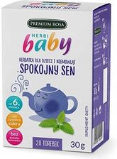 Herbi Baby Herbatka Dla Dzieci I Niemowląt Spokojny Sen 20 Torebek