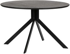 Zdjęcie Woood Stół Bruno czarny 120cm - Kostrzyn