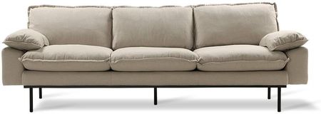 HK Living Sofa Retro beżowa 