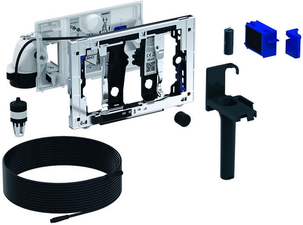 Geberit Duofresh toiletstickhouder voor Sigma UP320 12cm met