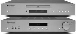 CAMBRIDGE AUDIO AXA35 Srebrny + AXC25 Srebrny