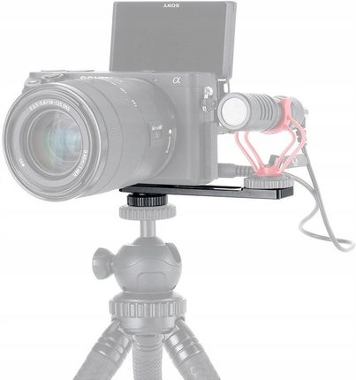Adapter na mikrofon oświetlenie led do kamer gimbali smartfonów Ulanzi Pt-5 Vlog