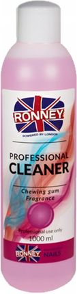 Ronney Professional Cleaner Guma Balonowa Rn 00541 Płyn Do Odtłuszczania Paznokci 1000Ml