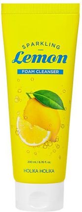 Holika Sparkling Lemon Foam Cleanser Żel Do Mycia Twarzy 200Ml