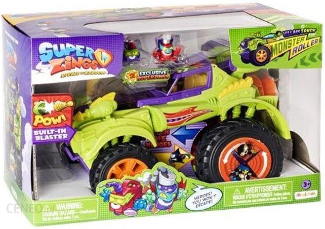SuperZings PlaySet Monster Roller Hero Truck 1x2