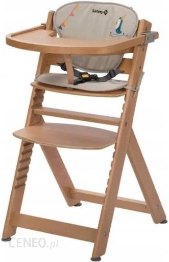  Saugi 1-oji „Timba“ natūralaus medžio laimingos dienos maitinimo kėdė