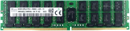 Pamięć RAM Hynix 64GB DDR4 2666MHz LRDIMM (HMAA8GL7AMR4N-VK)