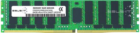 Pamięć RAM ESUS IT 64GB DDR4 2400MHz LRDIMM (ESUD42400LQ4/64G)