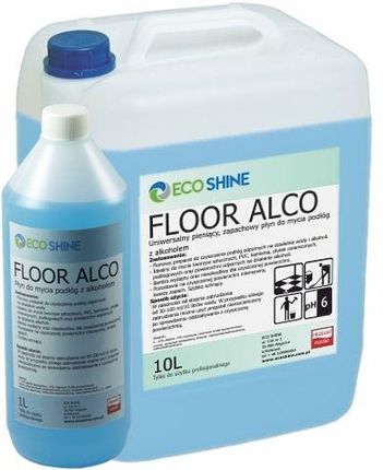 Eco Shine Floor Alco Pieniący Zapachowy Płyn Do Mycia Podłóg