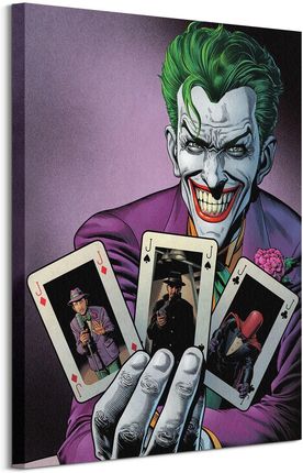 Batman Joker Cards Obraz Na Płótnie 60X80 Cm (Wdc99595)
