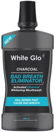white glo węglowy płyn do płukania eliminator nie świeżego zapachu 500ml