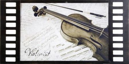 Eurofirany Obraz Violin 3 60X30X1