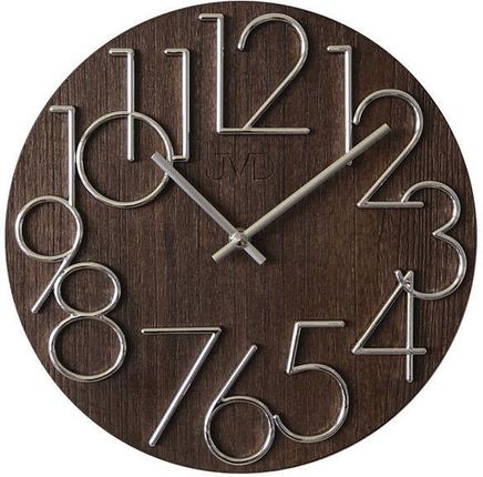 Zegar ścienny Drewniany 30 cm (JVDHT993)