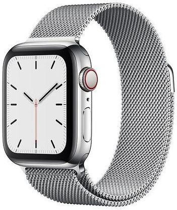 スマホ・タブレット・パソコン APPLE WATCH5 40mm Apple Watch 5 Cellular Koperta 40mm Srebrna ze Stali