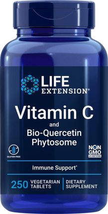 Life Extension Witamina C 1000Mg Z Fitosomem Bio-Kwercetyny 250Tabl