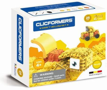 Clicformers Klocki Clics Craft Set Yel.Low 25El. 35667