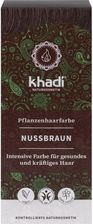 Khadi Natural Hair Color Organiczna ziołowa farba do włosów orzechowy brąz 100G - zdjęcie 1