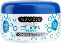 Zdjęcie Morfose Buble Collagen Hair Mask Kolagenowa maska do włosów suchych, słabych i łamliwych 500ml - Skórcz