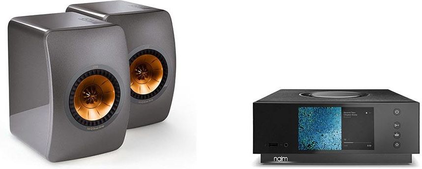 Naim uniti best sale atom kef ls50