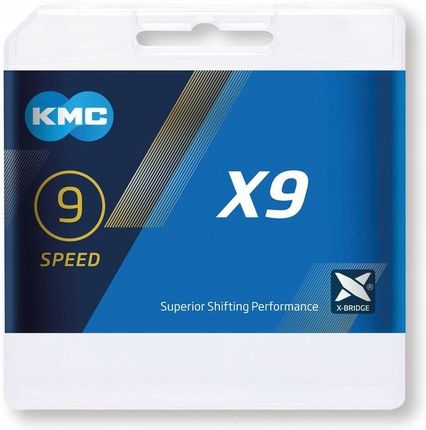 Kmc X9.73 9-Sp + Spinka Box 114Ogniw