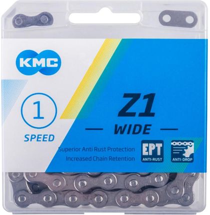 Kmc Z1 Wide Ept Chain Grey 112 Ogniwa