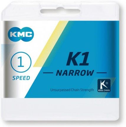 Kmc K1 Narrow Chain 1-Speed Bmx Silver