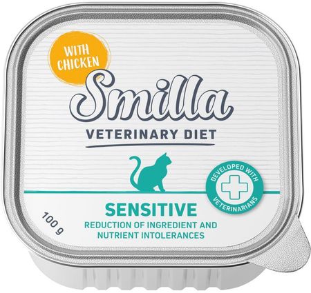 Smilla Veterinary Diet Sensitive Kurczak 8X100G