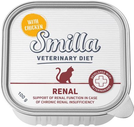 Smilla Veterinary Diet Renal Kurczak 8X100G
