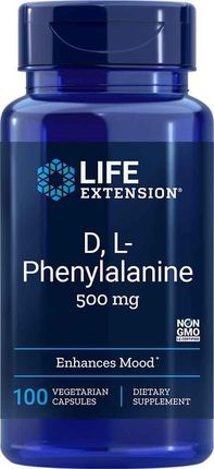 Life Extension Dl - Fenyloalanina 100Kaps