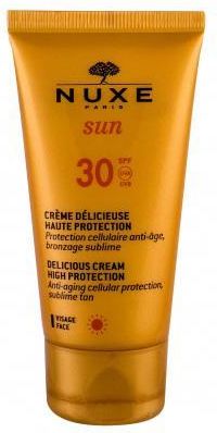 Nuxe Sun Delicious Face Cream Spf 30 Przeciwsłoneczny Krem Do Twarzy 50ml