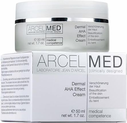 Krem Jean d'Arcel ArcelMed Dermal AHA Effect pielęgnacyjny poprawiający strukturę skóry na dzień i noc 50ml