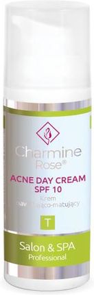 Krem Charmine Rose ACNE DAY CREAM SPF10 terapeutyczny na dzień 50ml