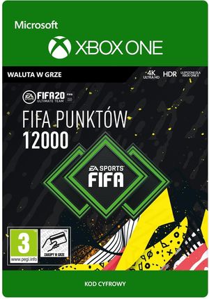 FIFA 20 Ultimate Team FUT 12000 punktów (Xbox)