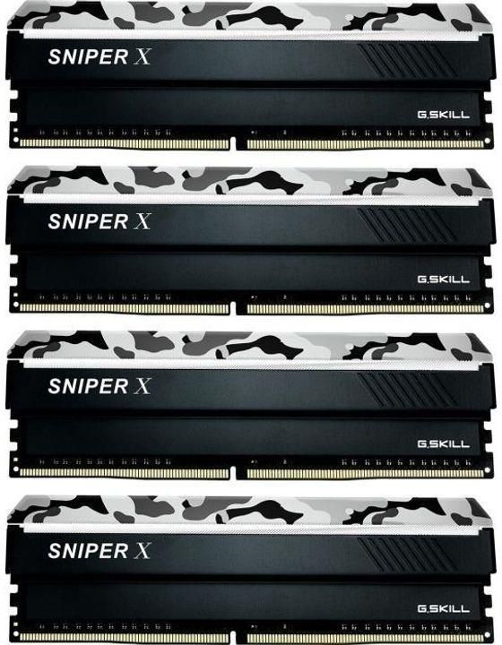 【64G】G.Skill Sniper X(DDR4-3600 16GB×4) F4-3600C19D-16GSXWB - Overview - G.SKILL International