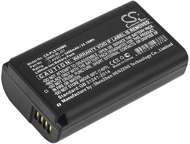 Batería de 3500mAh DMW BLJ31 DMW BLJ31 LCD USB cargador Dual para