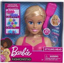 Zdjęcie Just Play Barbie Głowa Do Stylizacji Blond Włosy - Kłobuck