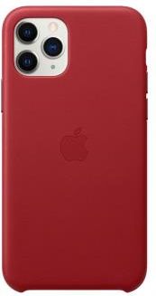 iphone 11 pro red leather case