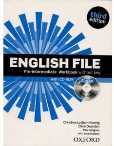English File 3rd edition. Pre-Intermediate. Workbook without key