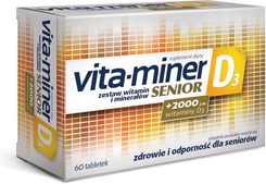 Zdjęcie Vita-miner Senior D3 60 tab. - Barczewo