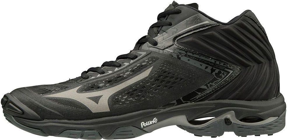 mizuno wave lightning z5 mid black