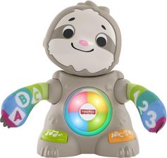 Fisher-Price Linkimals Interaktywny Leniwiec GHY92 - dobre Zabawki edukacyjne dla niemowląt