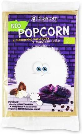 Popcrop Popcorn Z Niebieskiej Kukurydzy Z Masłem Shea I Solą Bio 100g