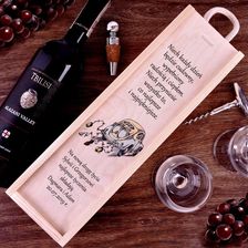 Specially4U Pudełko Na Wino Prezent Ślubny - Skrzynki na alkohol