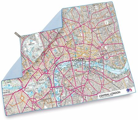 Ręcznik Lifeventure Softfibre Os Map Towel - Central London