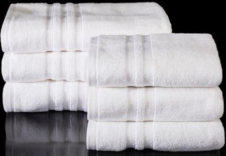 Ekskluzywny Ręcznik Hotelowy Prestiż Biały 50X90 550GM2
