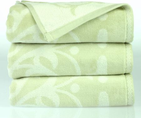 Zielony Ręcznik Welurowy 50X100 Orient
